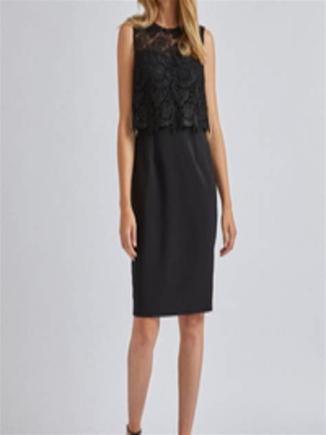 Buy Dorothy Perkins Women Black Solid Sheath Dress Dresses For Women 11018170 Myntra