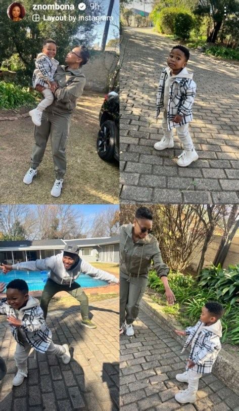 Zola Nombona Gushes Over Her Baby Daddy Thomas Gumede And Their Son