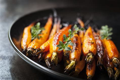 Roasted Baby Carrots With Balsamic Glaze Sutter Buttes Olive Oil Company