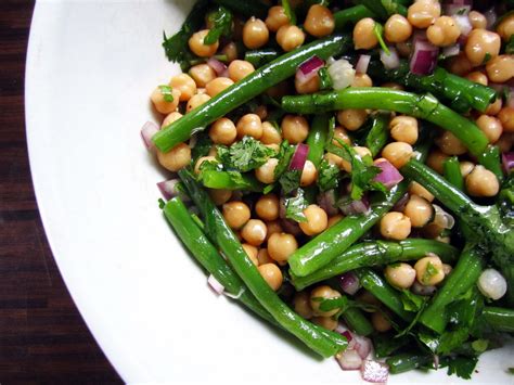 Green Bean And Chickpea Herb Salad The Grazer