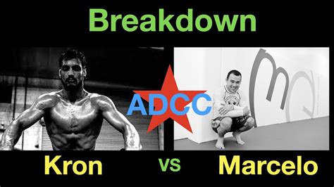 Marcelo Garcia Vs Kron Gracie Adcc Match Breakdown Youtube