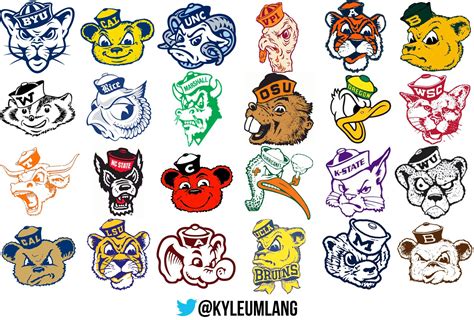 Kyle Umlang On Twitter Embroidery Logo Mascot Animal Heads