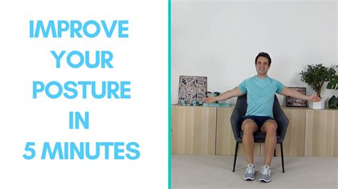 Posture Exercises For Seniors Simple Posture Correction — More Life