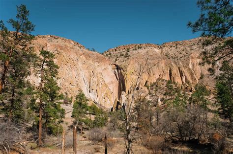 Hike The Falls Trail In Bandelier National Monument New Mexico Red