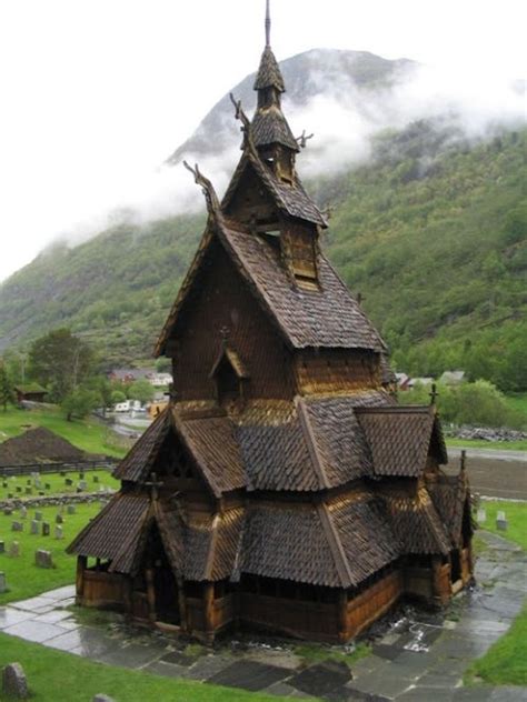 Most Beautiful Wooden Old Borgund Stave Church Norway Explore The World