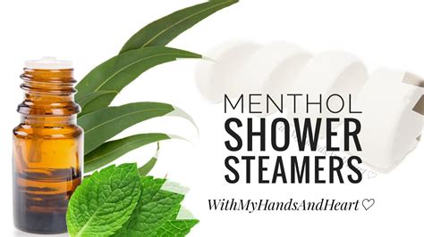 Shower Steamers Recipe Menthol Crystals Diy Natural Aromatherapy