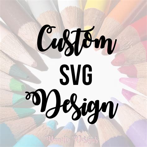 Custom Svg Cut File Svg Files Custom Design Your Text In Etsy