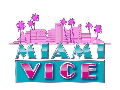 Broadway typeface involves its present. tv logo | Miami vice font, Miami vice, Logo color schemes