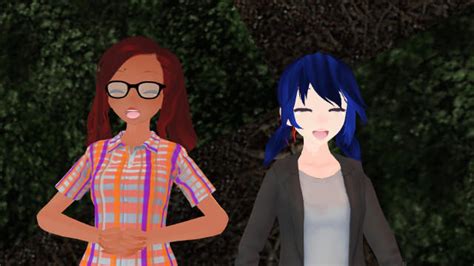 Mmd Miraculous Ladybug Alya And Marinette By Kirolafe On Deviantart