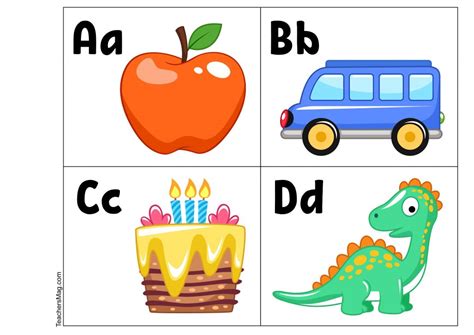 Free Preschool Kindergarten Abc Flashcards Printable Chart Abc Images