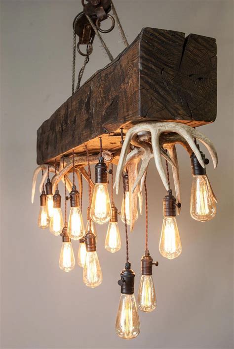 Once you get the basic wiring of the chandelier done, you'll obviously need to wire a light switch as well. 23 Diy Decoration Ideas Using Antler, choice is endless | Antler lights, Diy chandelier, Rustic ...