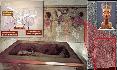King Tutankhamun Tomb S Hidden Chamber Discovered Through Testing Temperature Daily Mail Online