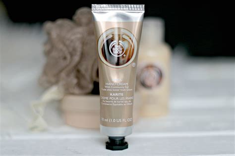 Ethically sourced, inspired by nature, the body shop is committed to banning animal testing. the body shop shea hand cream - THIRTEEN THOUGHTS