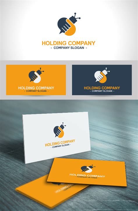 Holding Company Logo Template On Behance
