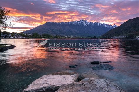 New Zealand Photos Sunrise Over The Remarkables Queenstown Sisson