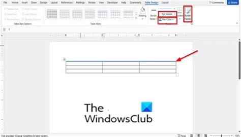 How To Change Table Color In Word