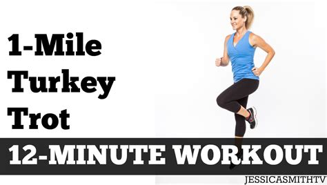 1-Mile Turkey Trot | Fast Paced Walking Workout Full Length Low Impact