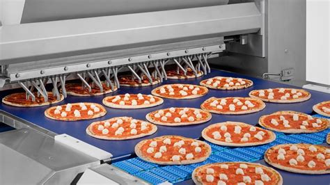 Automatic Pizza Processing Machines How It S Made Inside Factory