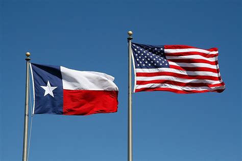 Texas State Flag Worldatlas