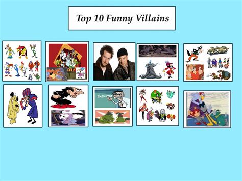 Top 10 Funny Villains By Bart Toons On Deviantart Vrogue