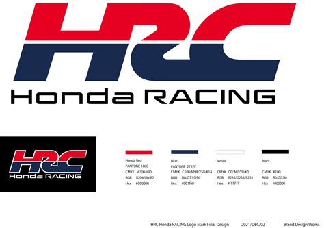 Hrc Honda Racing Logo Mark Final Design Tsr（technical Sports Racing）公式サイト