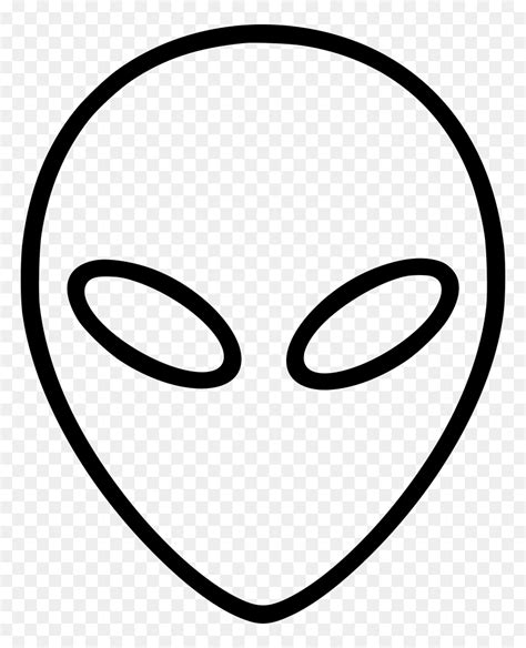 Alien Head Svg