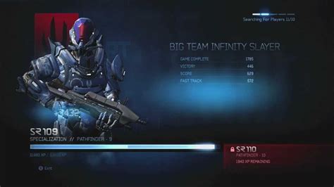 Halo 4 Sr 110 Rank Up Stalker Armor And Nemesis Youtube