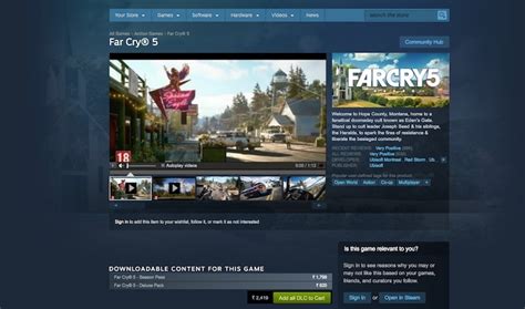 Far Cry 5 Pc Steam Version Removed From Sale In India China And Other