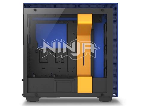 Nzxt H Series H700i Windowed Mid Tower Case Ninja Special Edition Ca