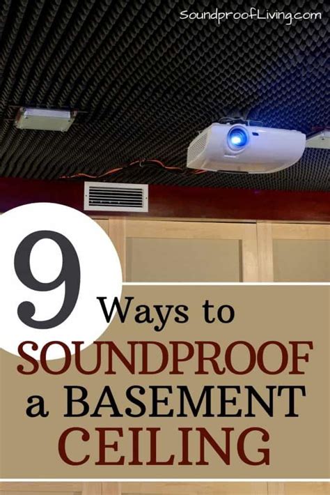 Soundproofing A Basement Ceiling 9 Ideas Including Cheap Ones