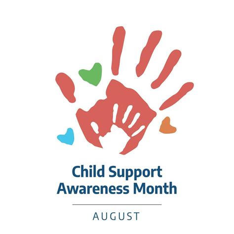 Vector Graphic Of Child Support Awareness Month Good For Child Support