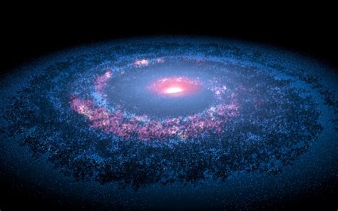 Spiral Galaxy Spitzer Telescope 4k Wallpapers Hd
