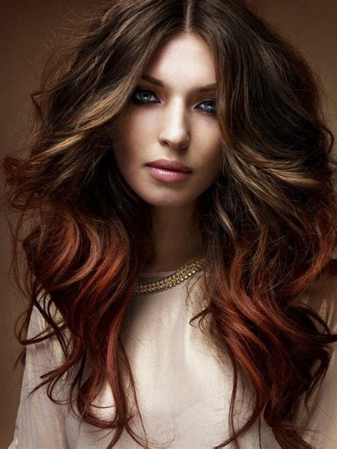 Brown waves + soft blonde highlights. Pictures : Fall Hairstyle Ideas: New Haircuts and Colors ...