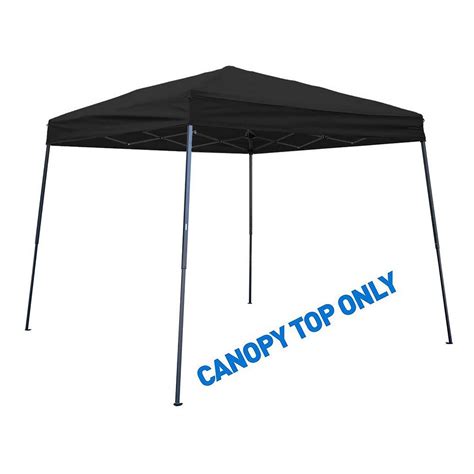 Trademark Innovations 8 Ft X 8 Ft Black Square Replacement Canopy