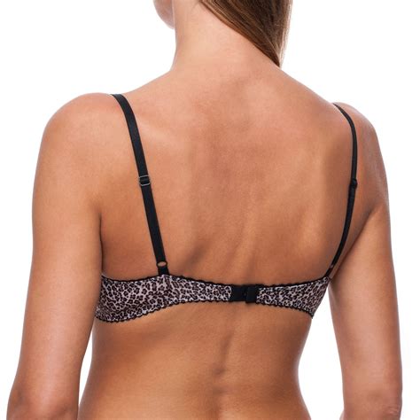 Bra By Fv Push Up T Shirt Underwire Padded Demi Sexy Half Cup Lace