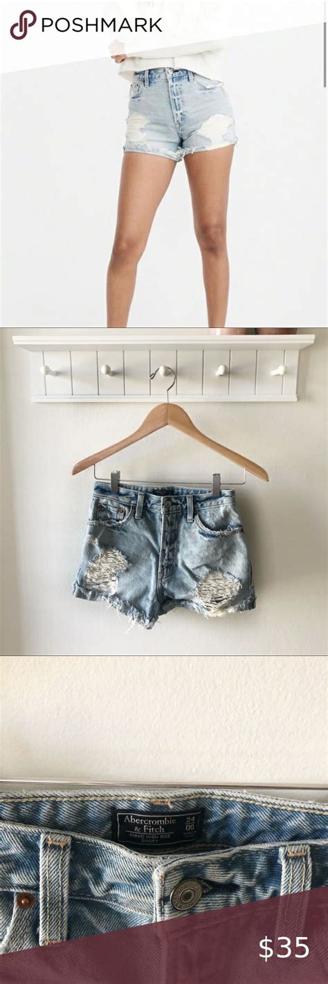 Abercrombie Annie High Rise Shorts Size 24