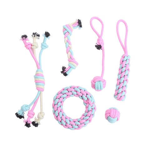 Dog Toys For Aggressive Chewers Puppy Chew Teething Rope Treats Toy Fun