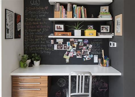 20 Chalkboard Paint Ideas To Transform Your Home Office