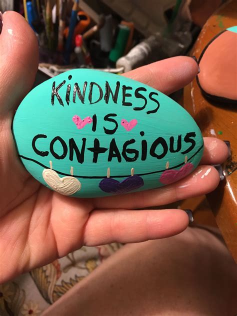 Kindness Rock Kindness Rocks Stone Art Stone Painting