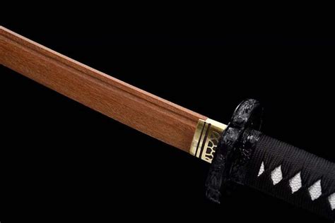 Handmade Japanese Wooden Katana Samurai Swords Tachi High Quality Ros