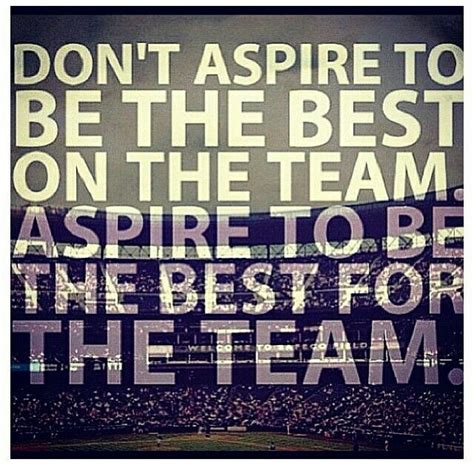 According to a study done by ernst & young, a work culture that doesn't inspire teamwork is one of the top reasons people quit their jobs. Derrick Fisher. My All-Time Favorite Team Player:) | Inspirational teamwork quotes, Team quotes ...