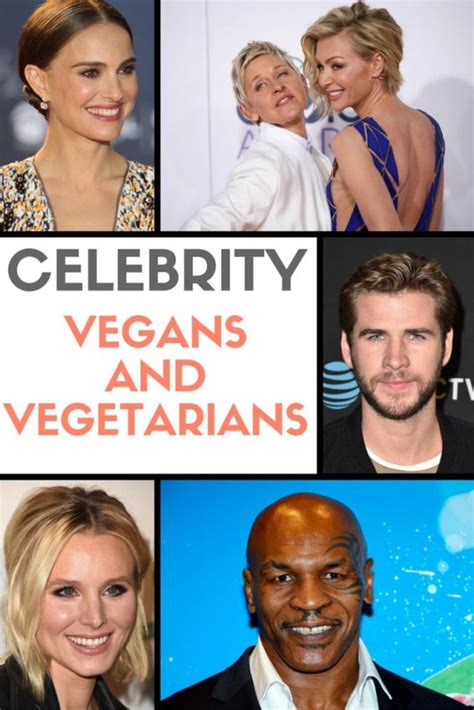 Famous Vegans And Vegetarians Some Of These Celebrities