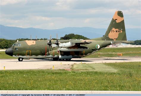Lockheed C 130 Hercules 7t Whr Algerian Air Force 1985 Lockheed