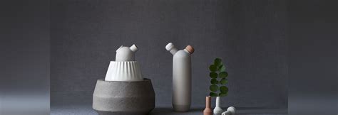 Biophilia Ceramic Vessels Symbolise Steps In A Plants Growth Sweden