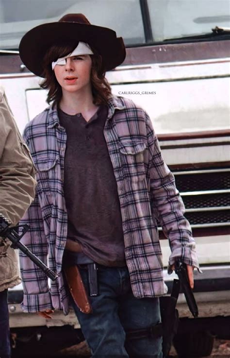 Chandler Riggs Carl Grimes Carl The Walking Dead Walking Dead Cast