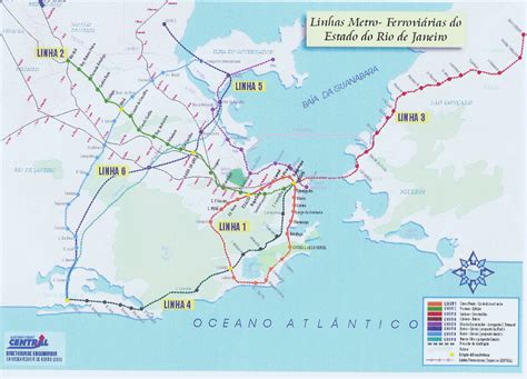 Mapa Com Todos Os Projetos De Expansão Do Metrô Do Rio Skyscrapercity