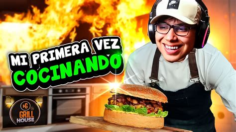 Siendo Chef Por Un DÍa 🍔 Mi Primera Vez Cocinando En Stream 🤌🤌 Youtube