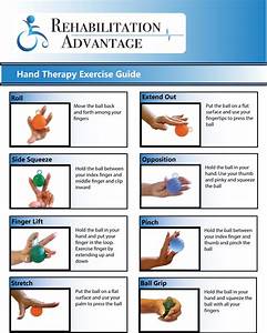 Hand Therapy Exercise Ball Kit Rehabilitation Advantage