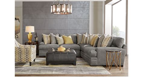 I had no problems with them and the delivery was timely. $2,505.00 - Palm Springs Gray 4 Pc Sectional Living Room ...