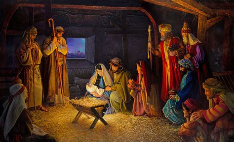 Lds Nativity Painting